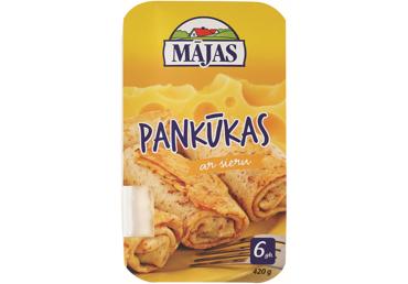 Pankūkas MĀJAS ar siera pildījumu 420g
