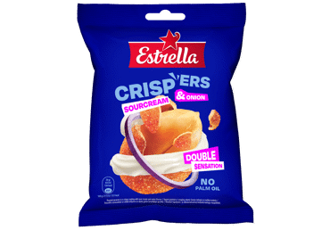 Zemesrieksti ESTRELLA grauzdēti ar skābā krējuma garšu 140g - 2