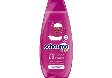 Šampūns SCHAUMA KIDS Raspberry 400ml