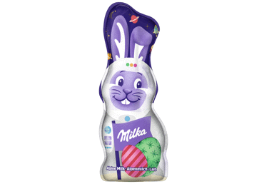 Piena šokolāde Lieldienu zaķis MILKA 45g