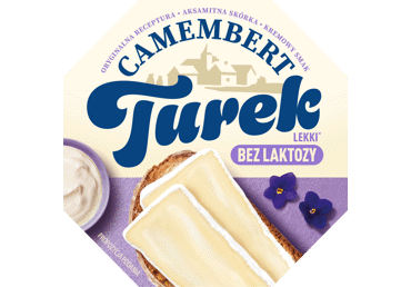 Pelējuma siers Camembert TUREK bez laktozes 120g