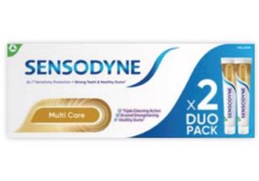 Zobu pasta SENSODYNE Multicare Duo 2x75ml