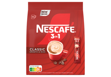 Šķīstošās kafijas dzēriens NESCAFE 3in1 Classic 10x15,5g - 1
