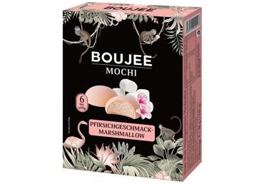 Saldējums persiku ar zefīru Mochi BOUJEE 6x40g