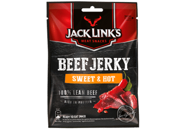 Liellopa gaļas uzkoda Sweet&Hot JACK LINK'S 25g