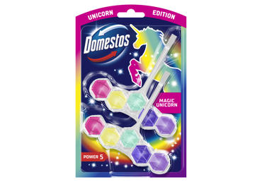 Tualetes bloks DOMESTOS Power 5 Unicorn 2x50g