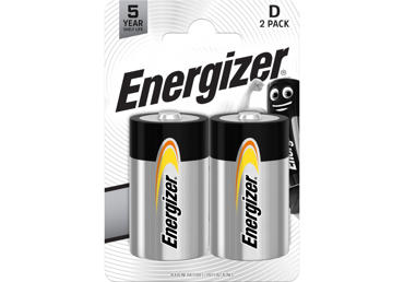 Baterijas ENERGIZER Everyday D 2gab.