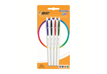 Lodīšu pildspalva BIC 4 krāsas