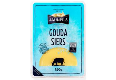 Siers Gouda JAUNPILS šķēlēs 150g