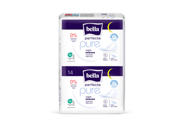 Higiēniskās paketes BELLA Perfecta Pure Night 14gab.