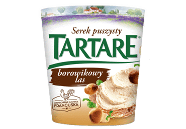Krēmsiers TARTARE ar baravikām 140g