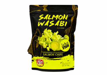 Lašu čipsi vasabi ZEN ZEN 70g