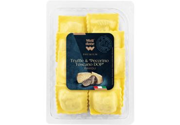 Ravioli ar trifelēm un sieru WELL DONE PREMIUM 200g