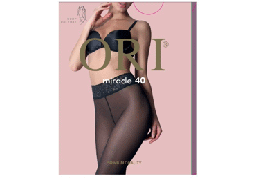 Sieviešu zeķbikses ORI Miracle 40 nero 3