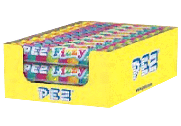 Konfektes Fizzy PEZ ar augļu garšu 42g - 2