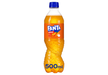 Gāzēts dzēriens FANTA ORANGE 0,5L PET D