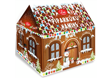 Piparkūku namiņš Lāči 750g - 2