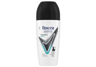 Dezodorants REXONA Invisible Aqua 72h rullītis sievietēm  50ml