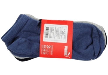 Sp.zeķes(Sneaker)PUMA 3pāri 35-38 t.zil. - 1