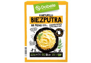 Kartupeļu biezputra DOBELE ar pienu 200g - 1