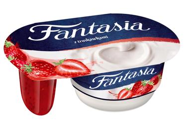 Jogurts FANTASIA zemeņu 118g