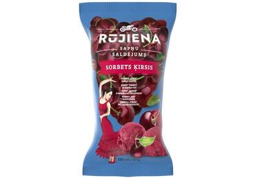 Saldējums RŪJIENA ķiršu sorbets 85g