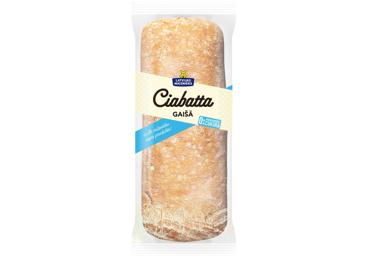 Ciabatta gaišā LATVIJAS MAIZNIEKS 250g