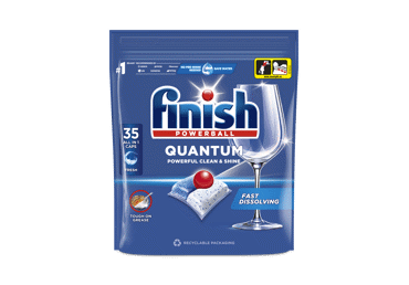 Trauku magājamās mašīnas kapsulas FINISH Quantum Regular 35gb. - 1