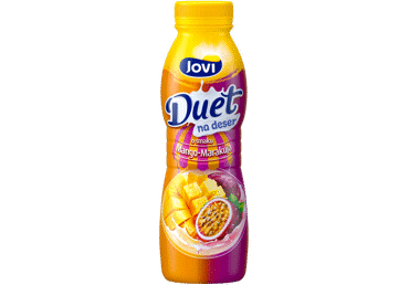 Piena dzēriens JOVI DUET mango-marakujas 350g