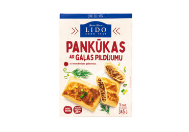 Pankūkas ar gaļas pildījumu LIDO 345g