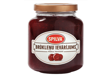 Brūkleņu ievārījums SPILVA 380g