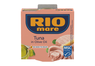 Tunzivs fileja olīveļļā RIO MARE 120g