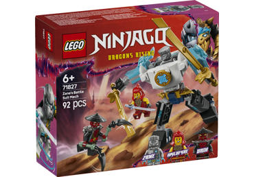 Konstruktors LEGO Zane kaujas tērpā 71827