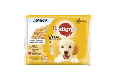 Konservēta suņu barība PEDIGREE Junior4x100g