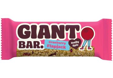 Auzu pārslu batoniņš MABAKER ar dzērvenēm 90g - 1