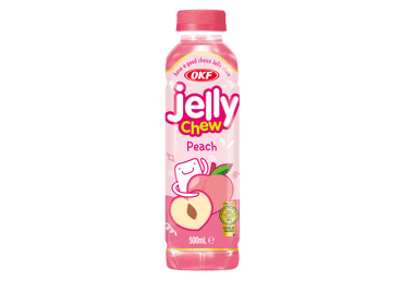 Dzēriens OKF Jelly Chew Persiku 0,5L D