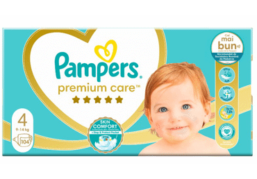 Autiņbiksītes PAMPERS PC S4 9-14kg 104gab.