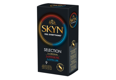 Prezervatīvi LIFESTYLES Skyn Selection 9gb