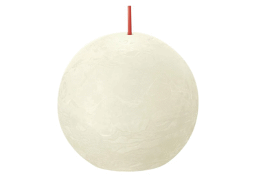 Svece SHINE SOFT PEARL 8x8x7cm apaļa