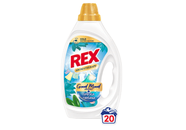 Veļas mazgāšanas līdzeklis REX Lotus 20m.r.900ml