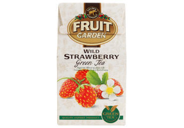 Zaļā tēja FRUIT GARDEN Wild Strawberries 80g - 2