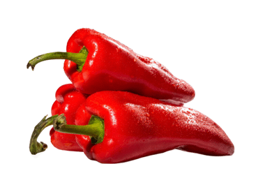 Paprika sarkanā saldā garā Palermo kg 1.šķ.
