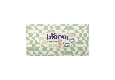 Kosmētiskās salvetes BLOOM Comfort 2kārtas 150gab. - 3