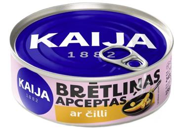 Brētliņas apceptas tomātu mērcē ar čili KAIJA 240g - 2