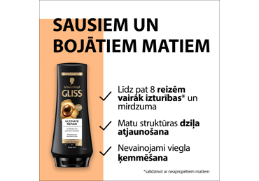 Balzams GLISS Ultimate Repair 200ml - 2