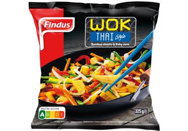 Saldētu dārzeņu maisījums FINDUS Wok Thai 325g