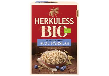 BIO pilngraudu auzu pārslas HERKULESS 500g