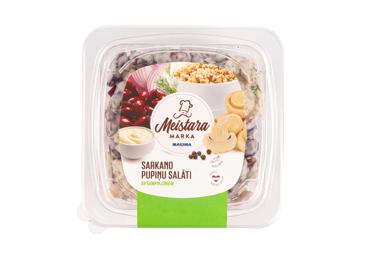 Sarkano pupiņu salāti ar šampinjoniem MEISTARA MARKA 200g - 1