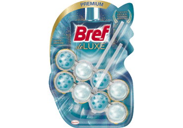 Tualetes bloks BREF DeLuxe Jasmine 2x50g