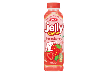 Dzēriens OKF Jelly Chew Zemeņu 0,5L D